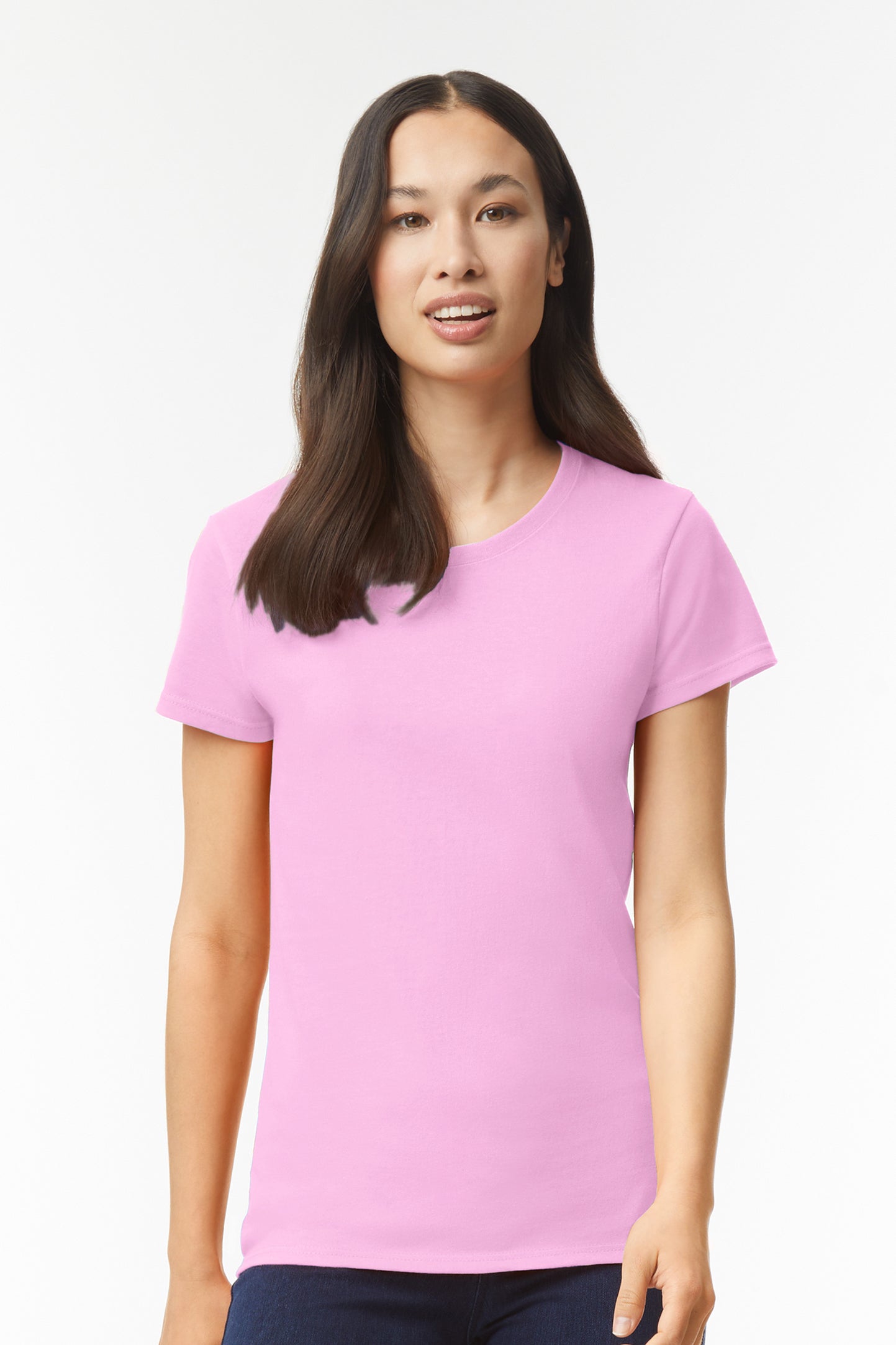 Maglietta T-shirt Donna Cotone Girocollo Manica Corta