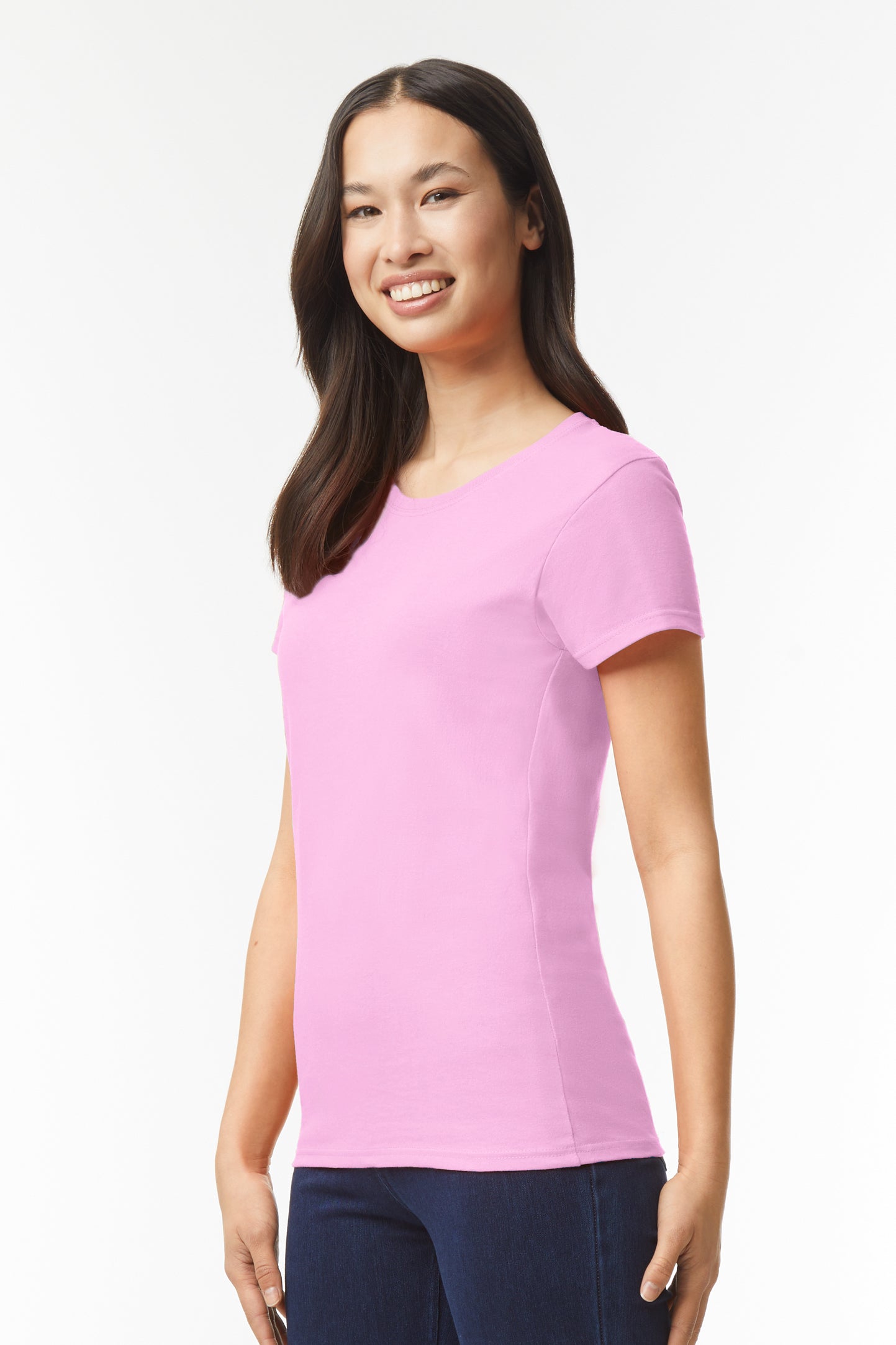 Maglietta T-shirt Donna Cotone Girocollo Manica Corta