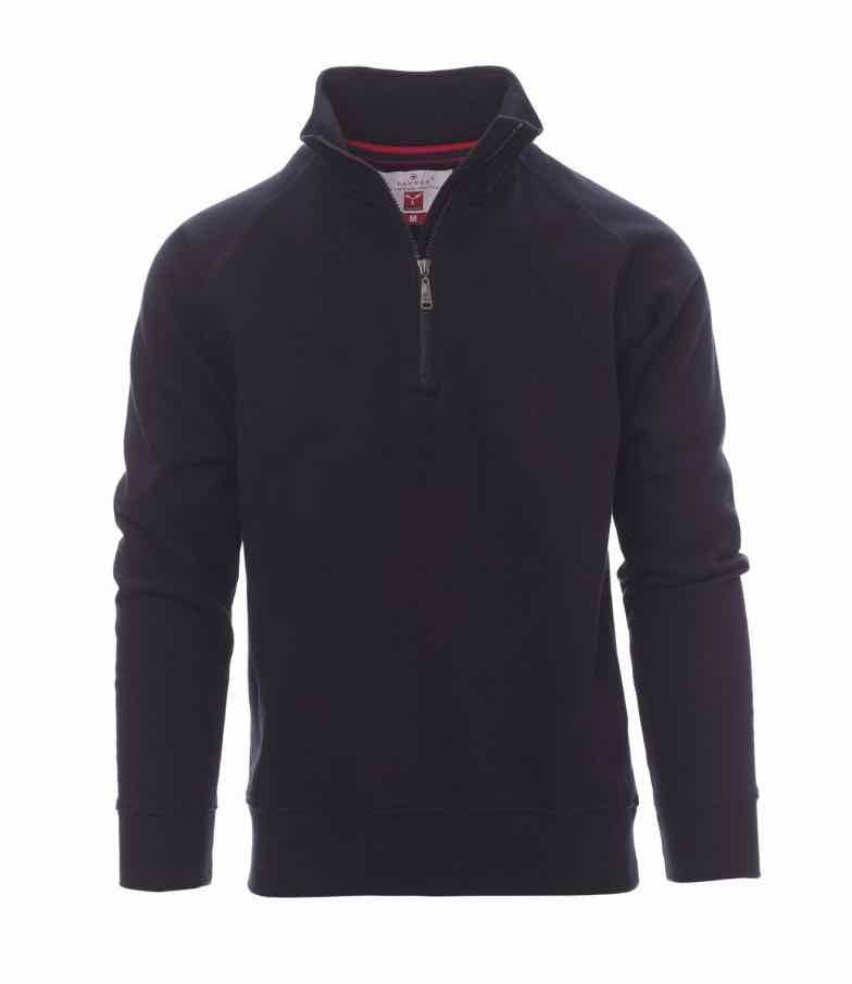 Felpa Uomo Jacket Cotone Poliestere Mezza Zip