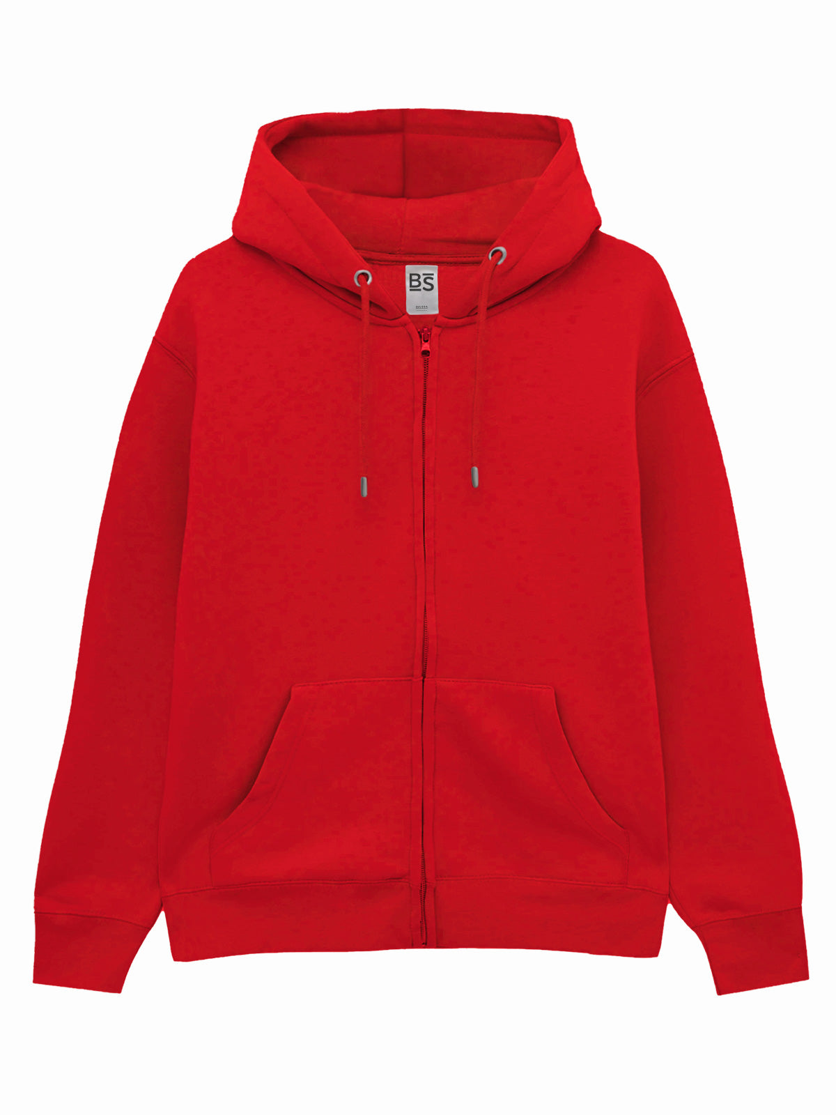 Felpa Cappuccio con Full-Zip Uomo Cotone Poliestere da Lavoro Workwear