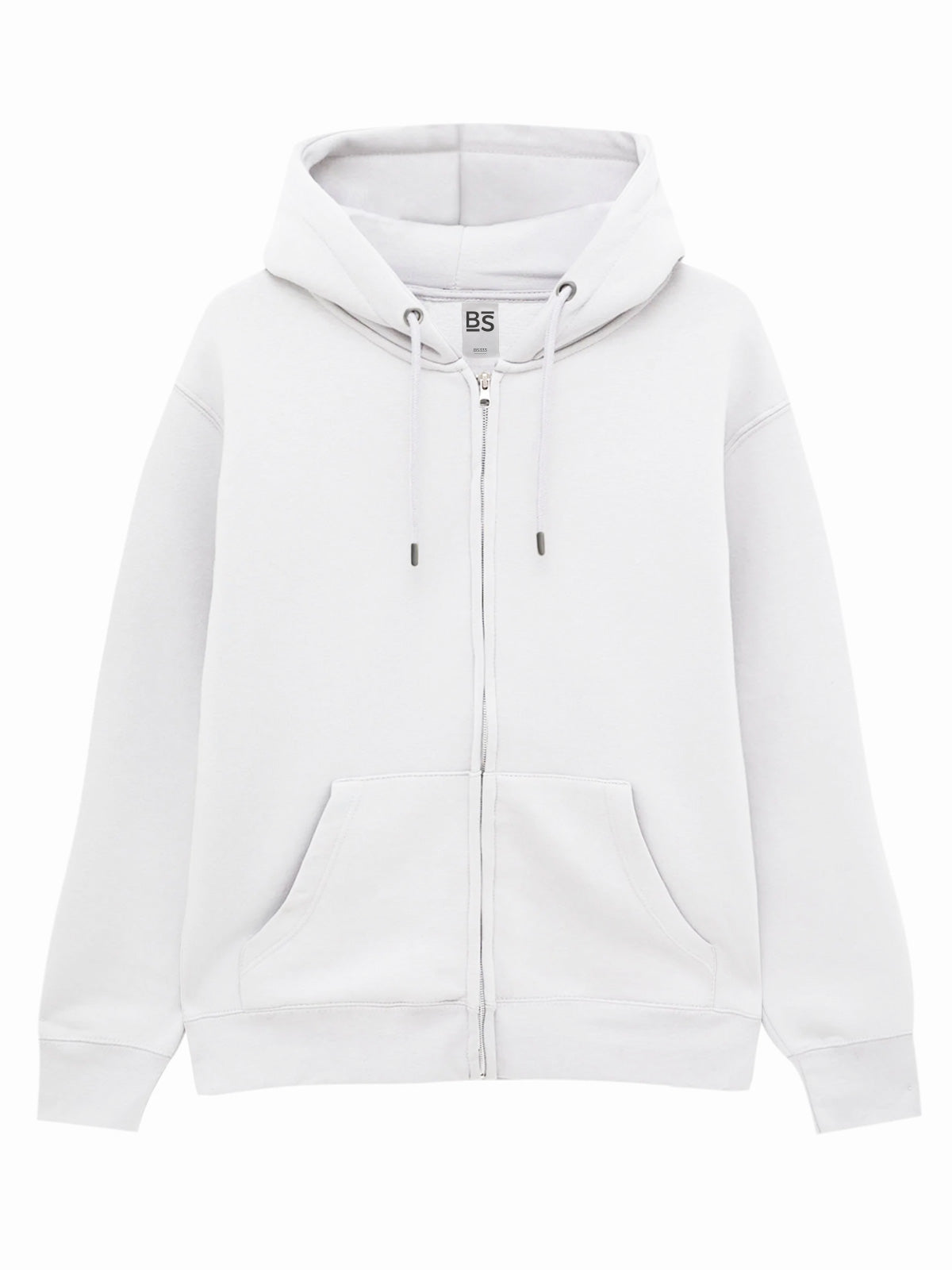 Felpa Cappuccio con Full-Zip Uomo Cotone Poliestere da Lavoro Workwear