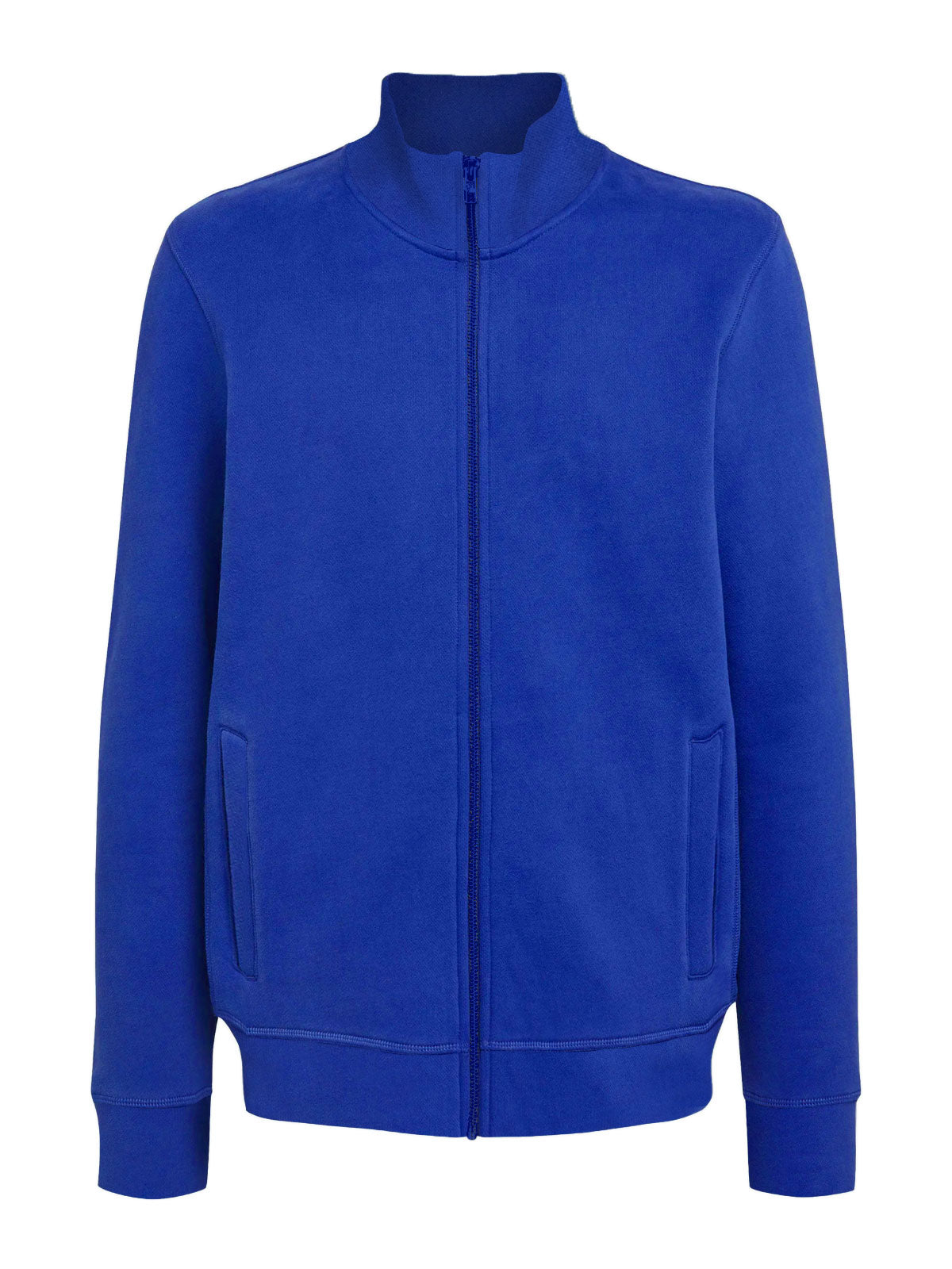 Felpa Collo Alto con Zip Jacket Full-Zip Uomo Cotone Poliestere da Lavoro Workwear
