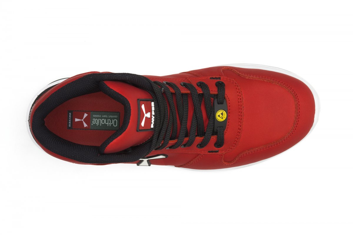 Scarpe Alte Uomo Antinfortunistiche da Lavoro di Sicurezza Antistatica Workwear