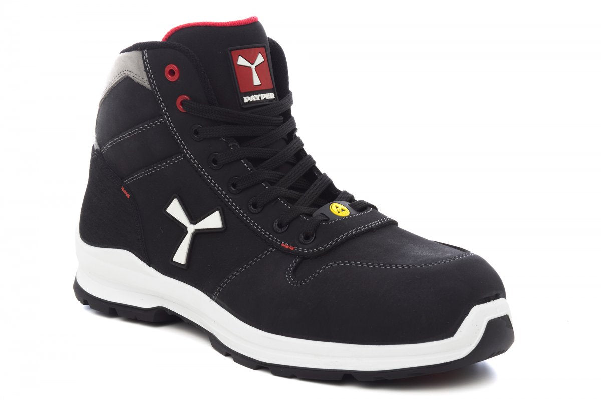 Scarpe Alte Uomo Antinfortunistiche da Lavoro di Sicurezza Antistatica Workwear