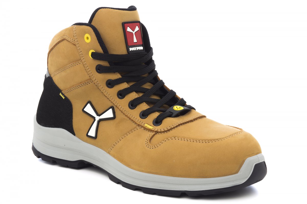 Scarpe Alte Uomo Antinfortunistiche da Lavoro di Sicurezza Antistatica Workwear