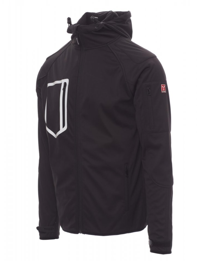 Giubbotto Uomo Ergonomico Softshell Impermeabile in Poliestere