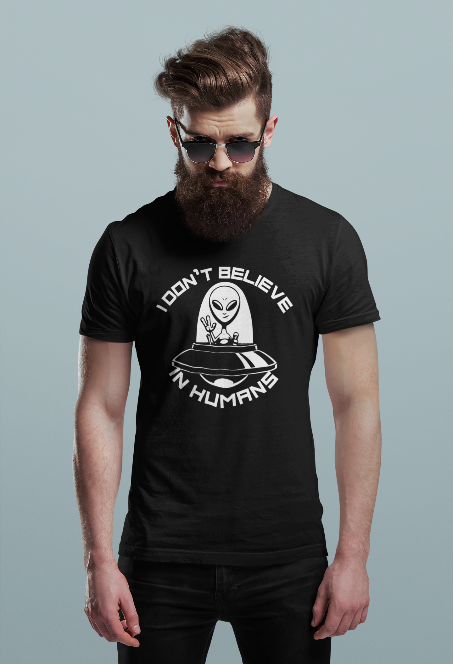 T-shirt Extraterrestre Maglietta Alieni UFO