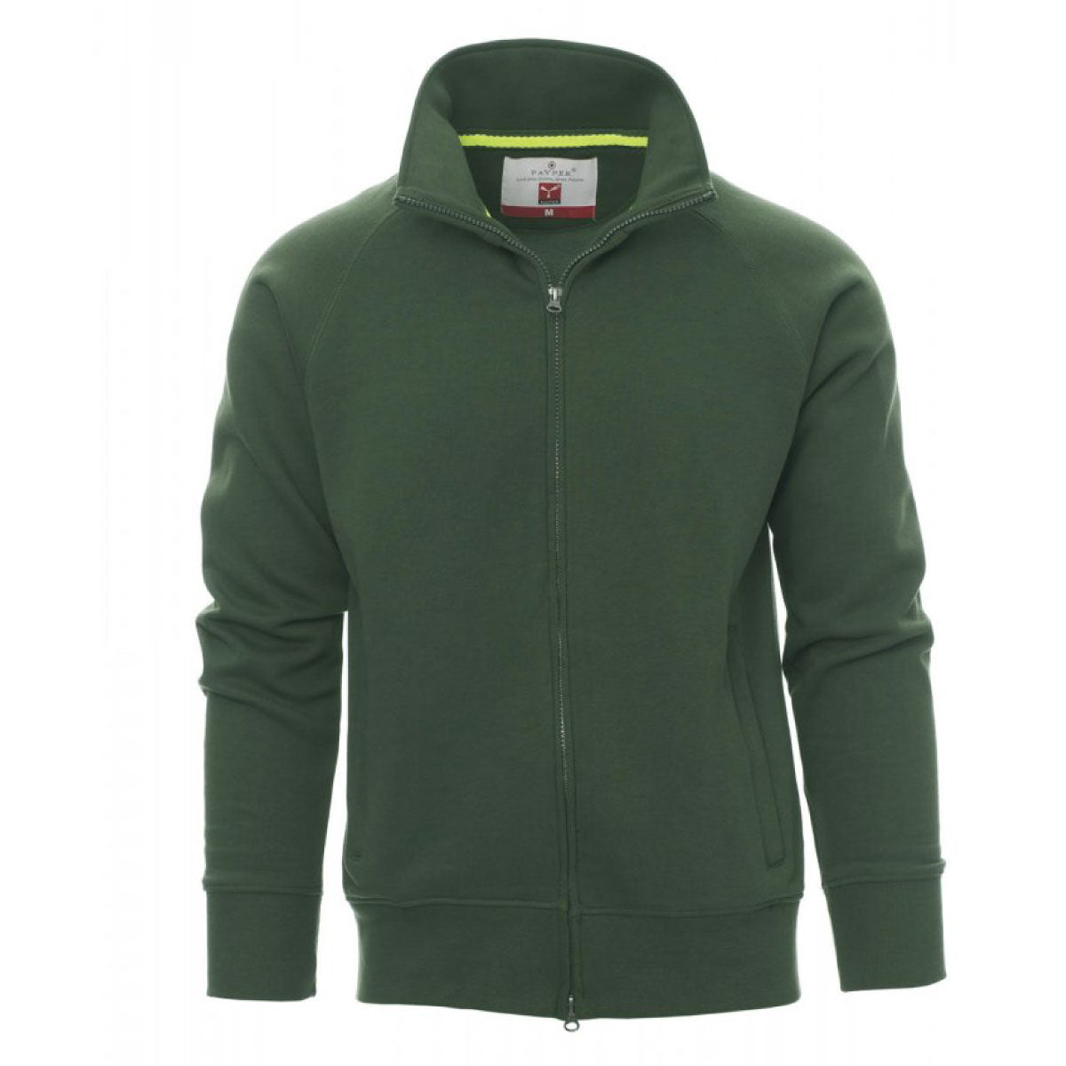 Felpa Uomo Jacket Cotone Poliestere Full-Zip da Lavoro Workwear