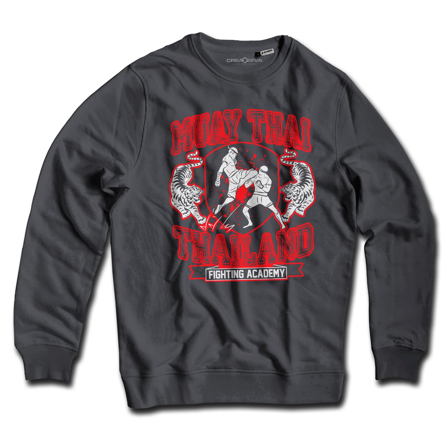 Felpa Girocollo Muay Thai Boxe Thailandese