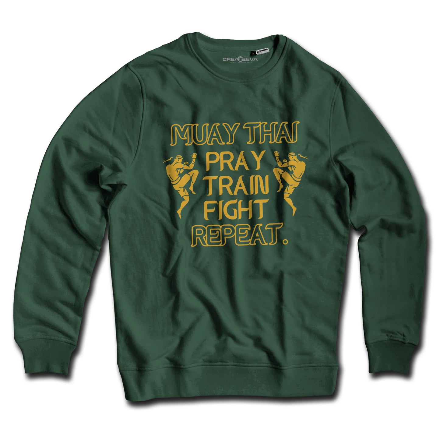 Felpa Girocollo Muay Thai Thailand Boxe