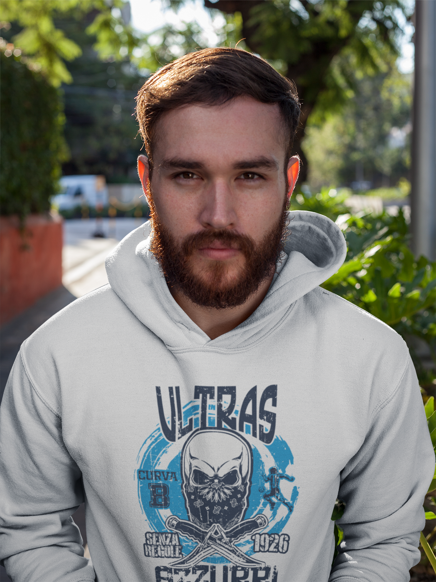Felpa Cappuccio Napoli Ultras Azzurri Partenopei