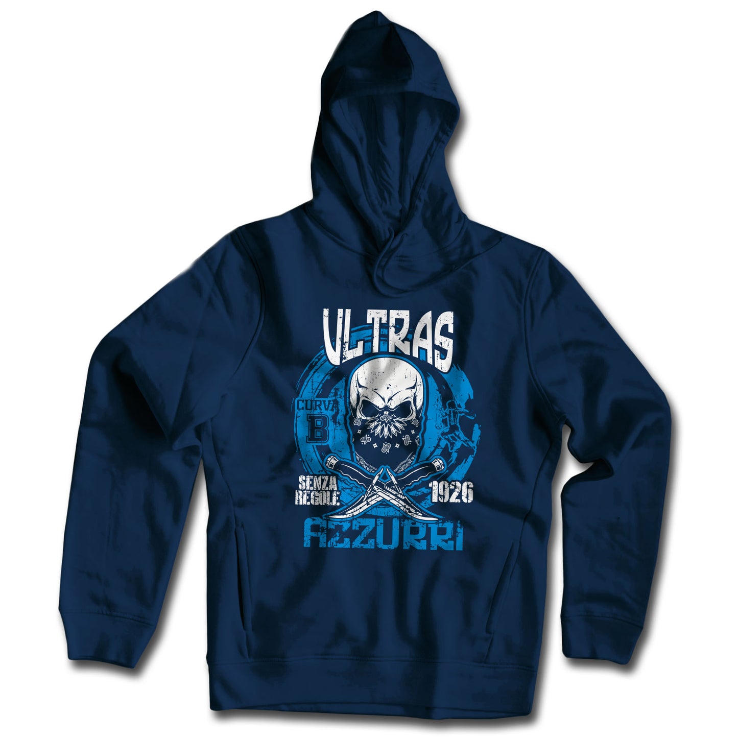Felpa Cappuccio Napoli Ultras Azzurri Partenopei