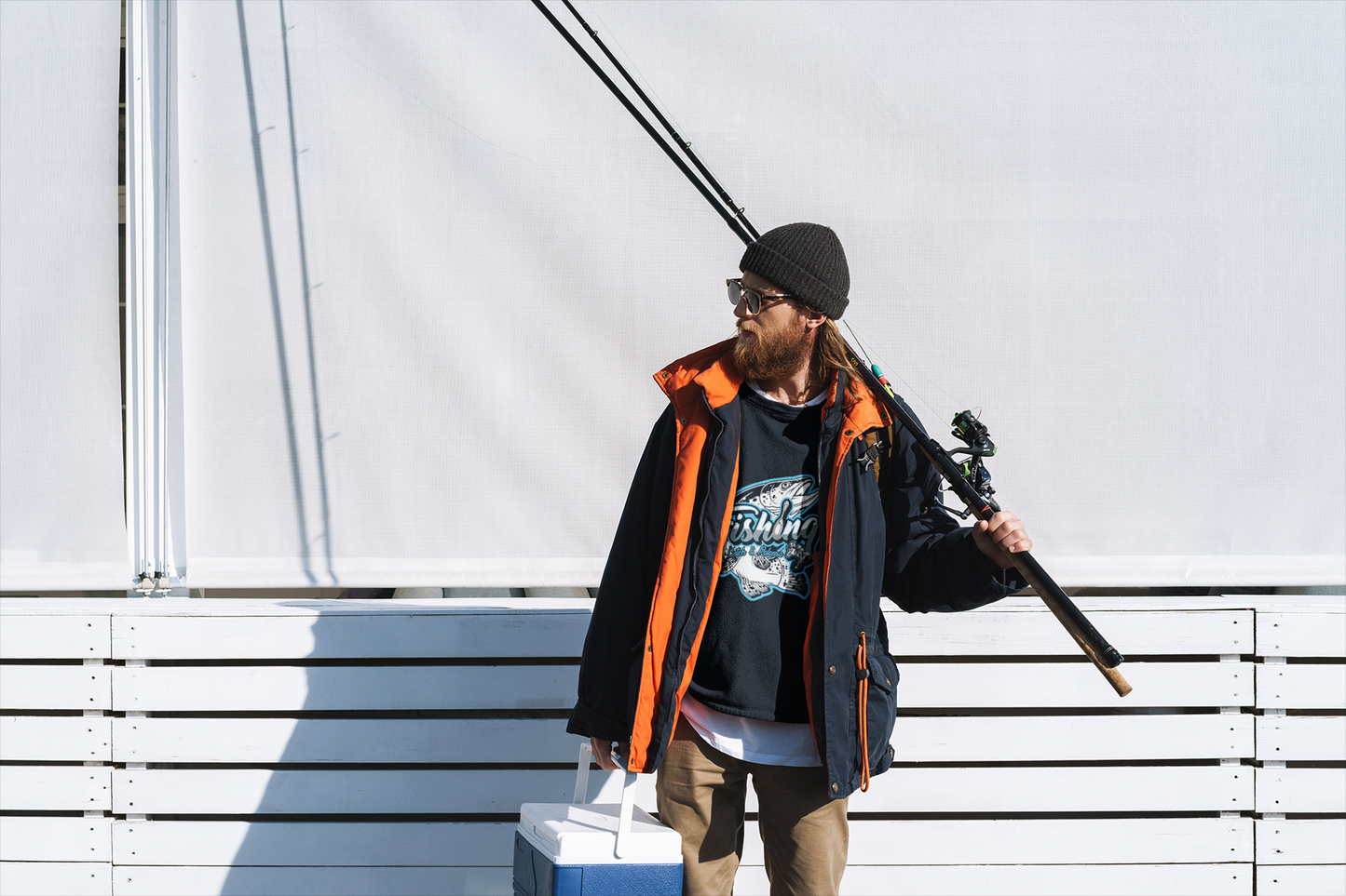 Felpa Girocollo Pesca Catch & Release
