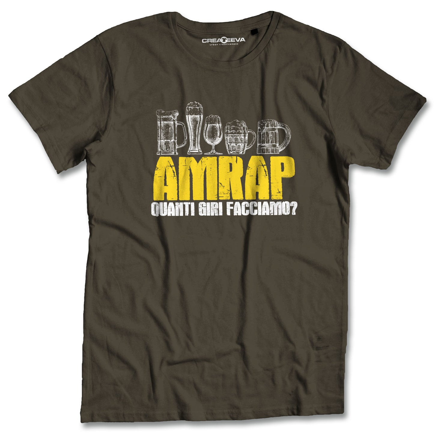 T-shirt Birra Maglietta Beer Challenge Maglia Amrap