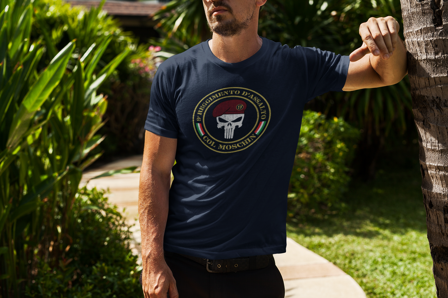 T-shirt Folgore Maglia IX Reggimento d'Assalto Col Moschin Maglietta Brigata Paracadutisti