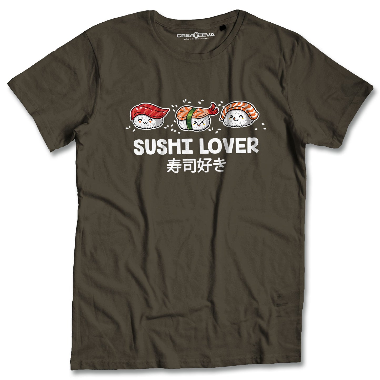 T-shirt Sushi Lover Maglietta POKE Maglia Giapponese