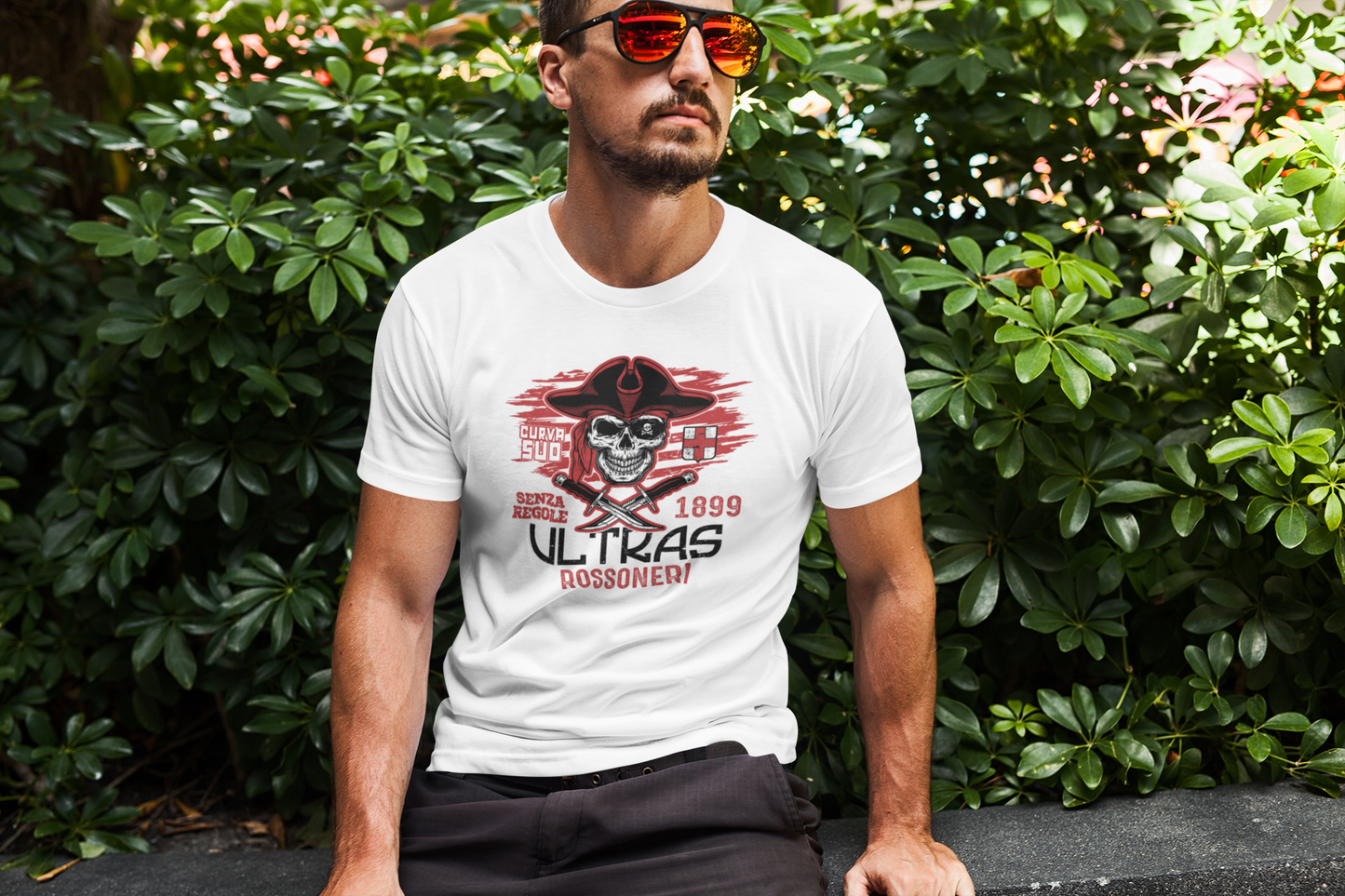 T-shirt Maglietta Milan Milano Ultras