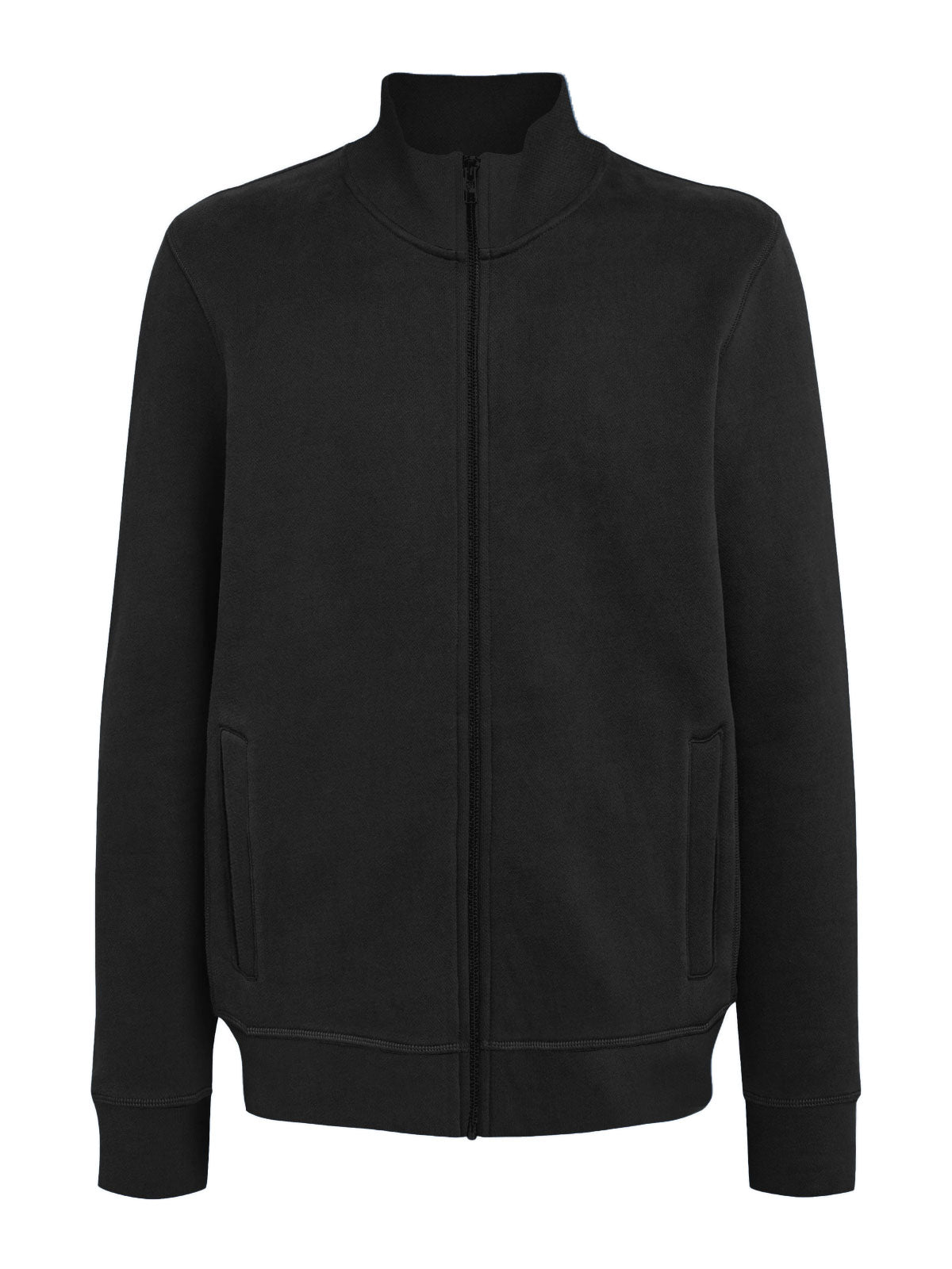Felpa Collo Alto con Zip Jacket Full-Zip Uomo Cotone Poliestere da Lavoro Workwear
