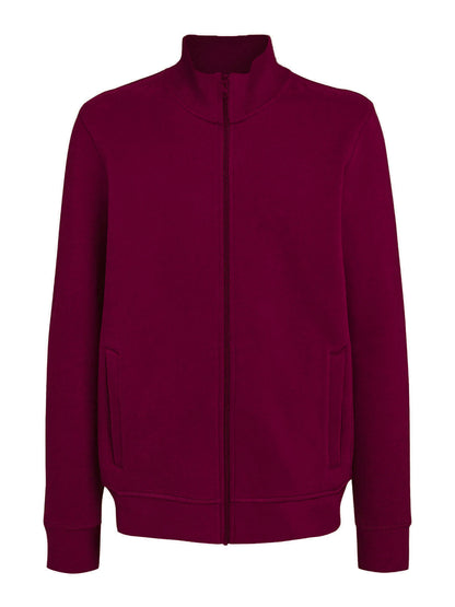 Felpa Collo Alto con Zip Jacket Full-Zip Uomo Cotone Poliestere da Lavoro Workwear