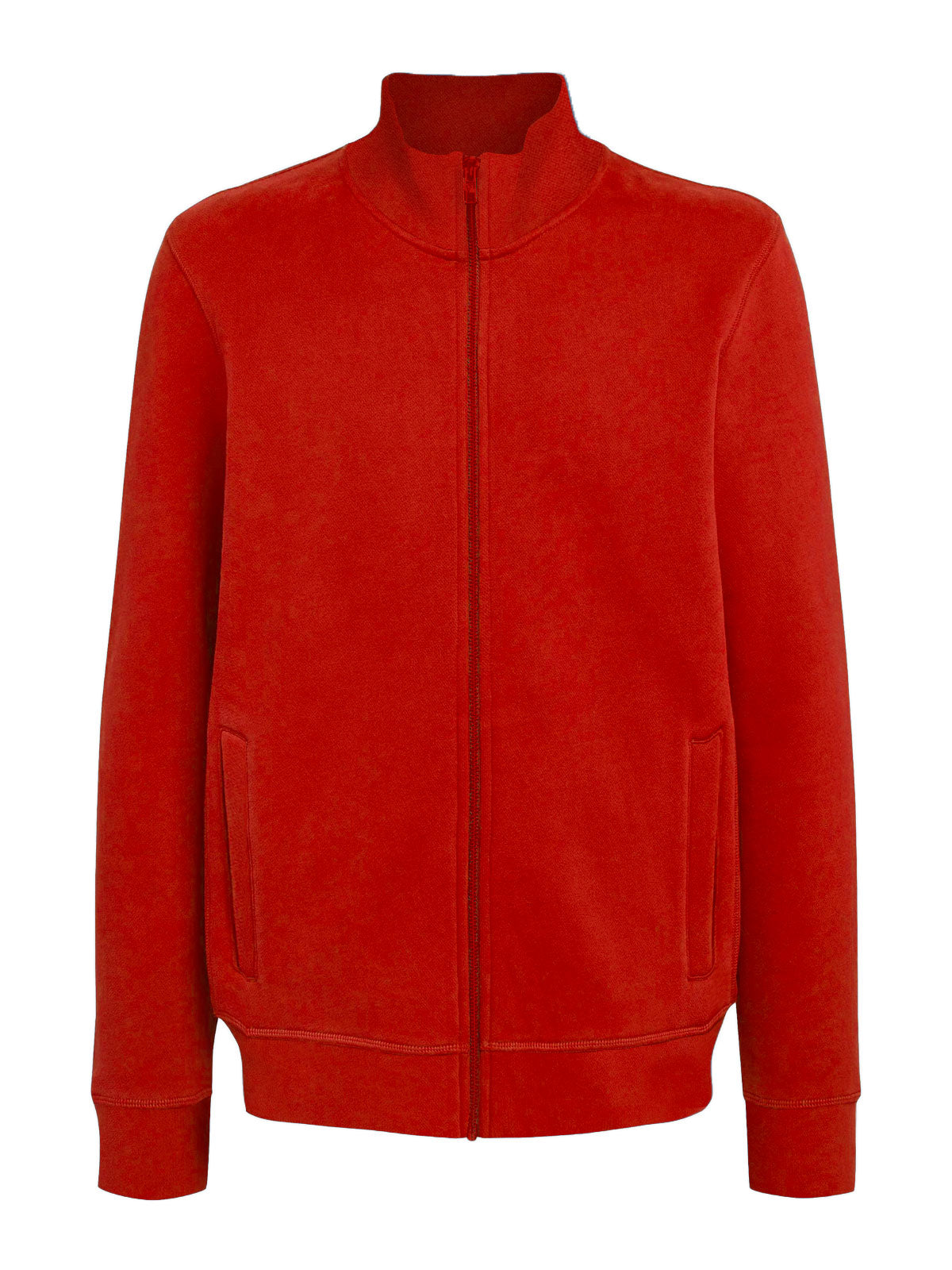 Felpa Collo Alto con Zip Jacket Full-Zip Uomo Cotone Poliestere da Lavoro Workwear