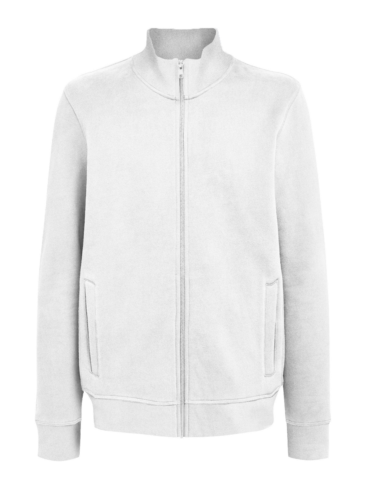 Felpa Collo Alto con Zip Jacket Full-Zip Uomo Cotone Poliestere da Lavoro Workwear