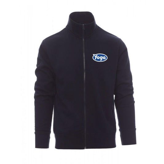 Felpa Zip Lunga Uomo Huston