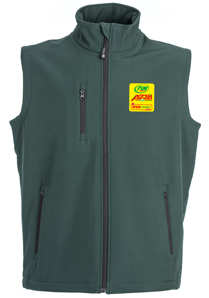 Gilet in soft shell