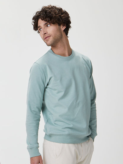 Felpa Girocollo Uomo Cotone Poliestere da Lavoro Workwear