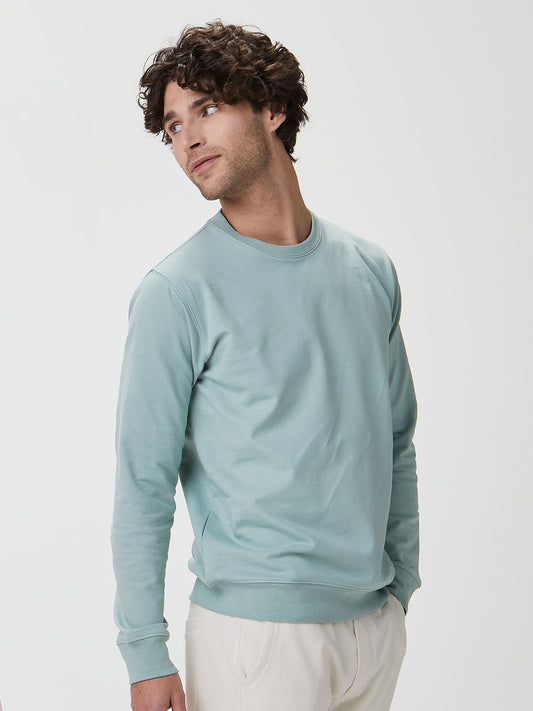 Felpa Girocollo Uomo Cotone Poliestere da Lavoro Workwear