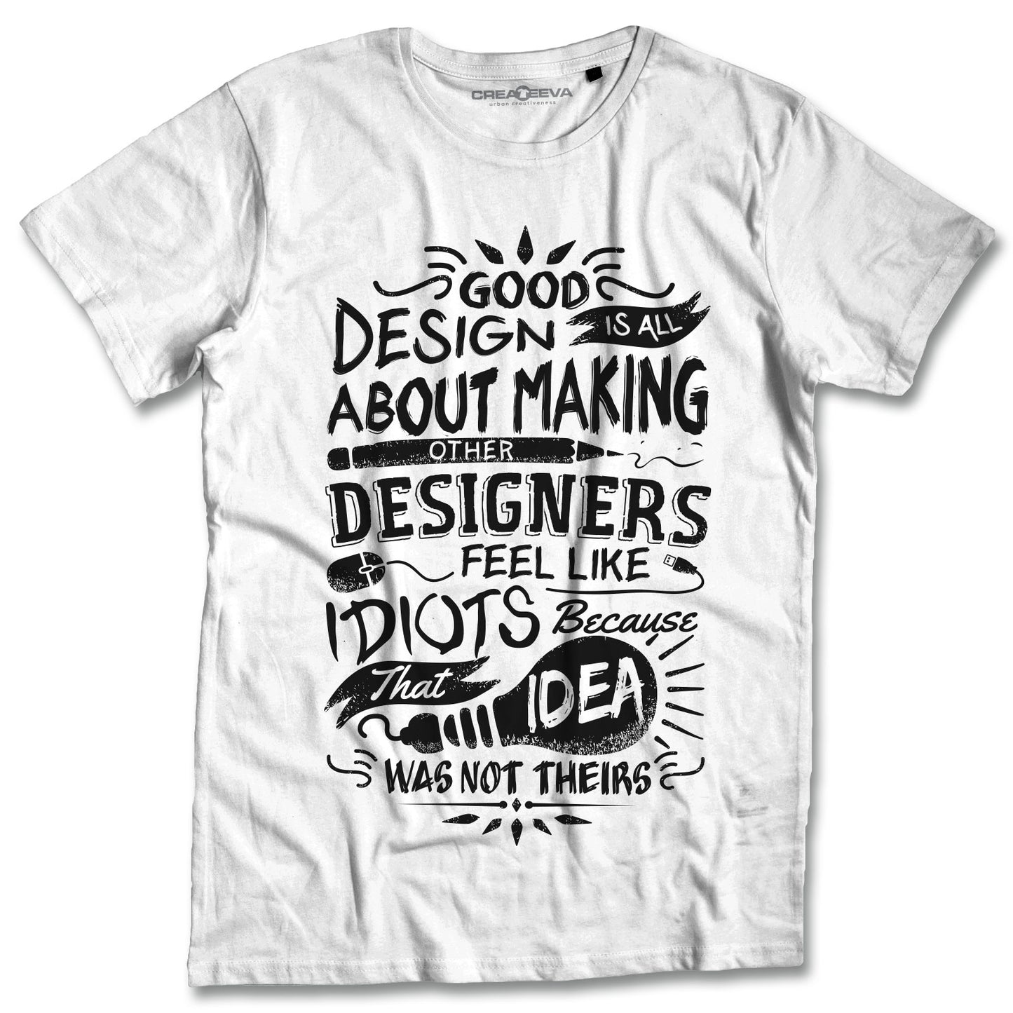 T-shirt artista designer Maglietta grafico design