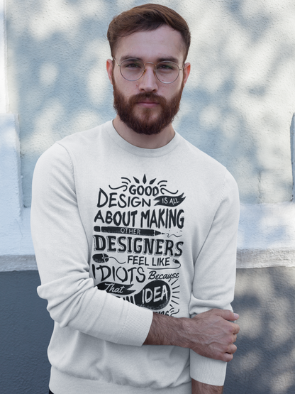 Felpa Girocollo artista designer grafico design