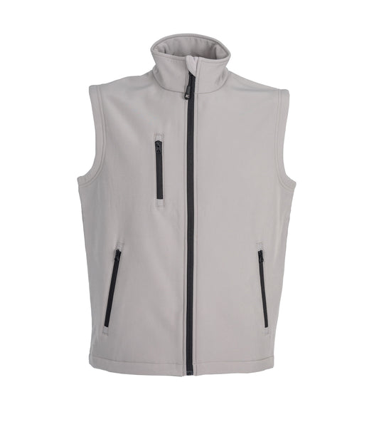Gilet Uomo Softshell Impermeabile in Poliestere Elasticizzato