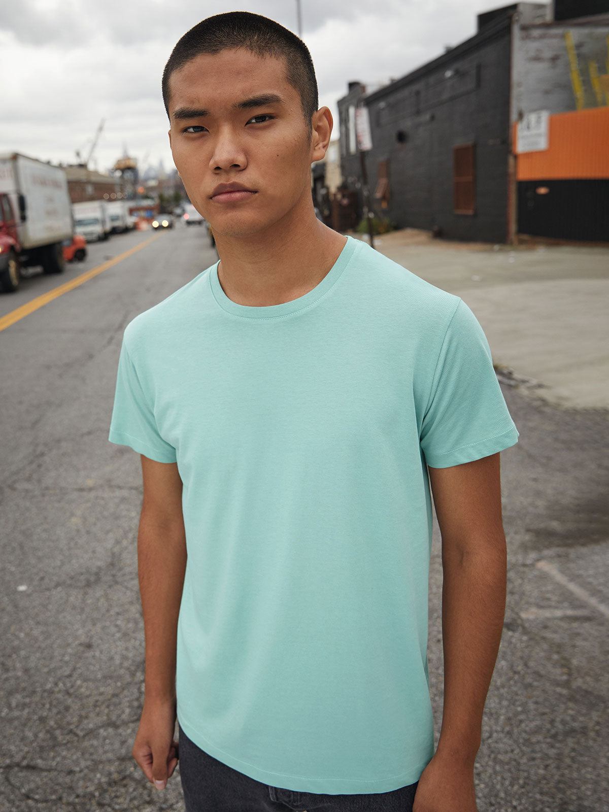 Maglietta Uomo T-shirt Cotone Organico Manica Corta