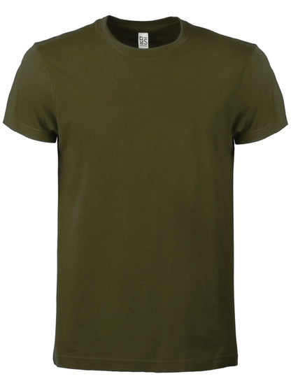 Maglietta Uomo T-shirt Cotone Manica Corta