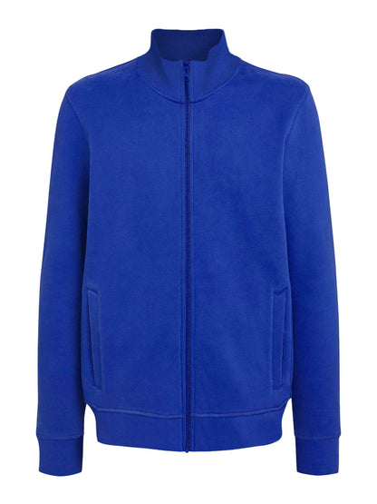 Felpa Collo Alto con Zip Jacket Full-Zip Uomo Cotone Poliestere