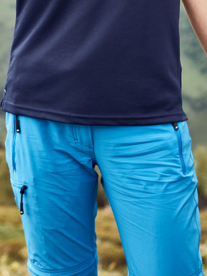 Pantalone Donna Zip Off Idrorepellente e Antimacchia