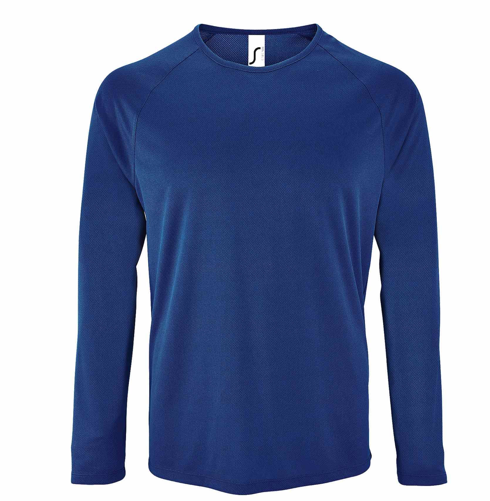 T-shirt Traspirante Uomo Manica Lunga