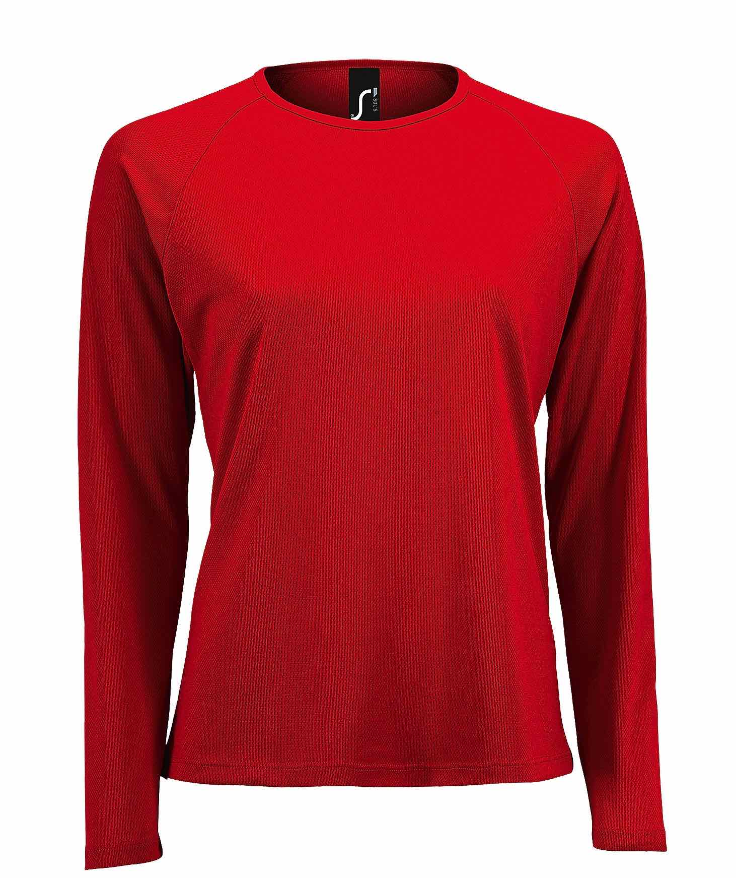 T-shirt Traspirante Donna Manica Lunga