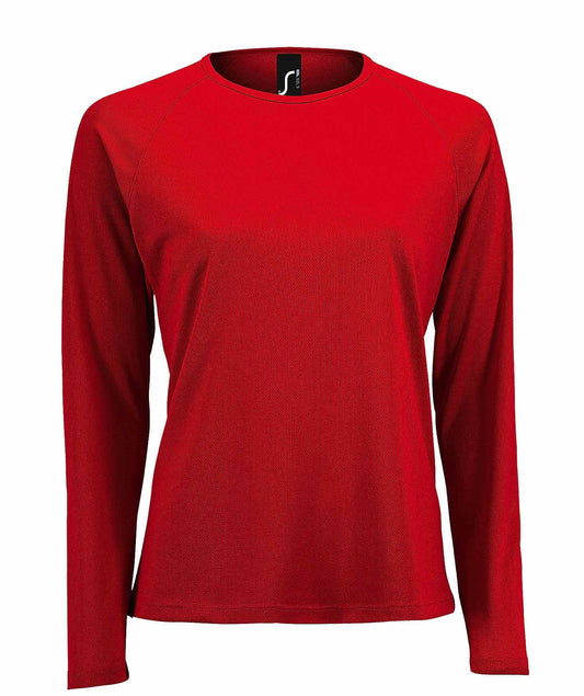 T-shirt Traspirante Donna Manica Lunga