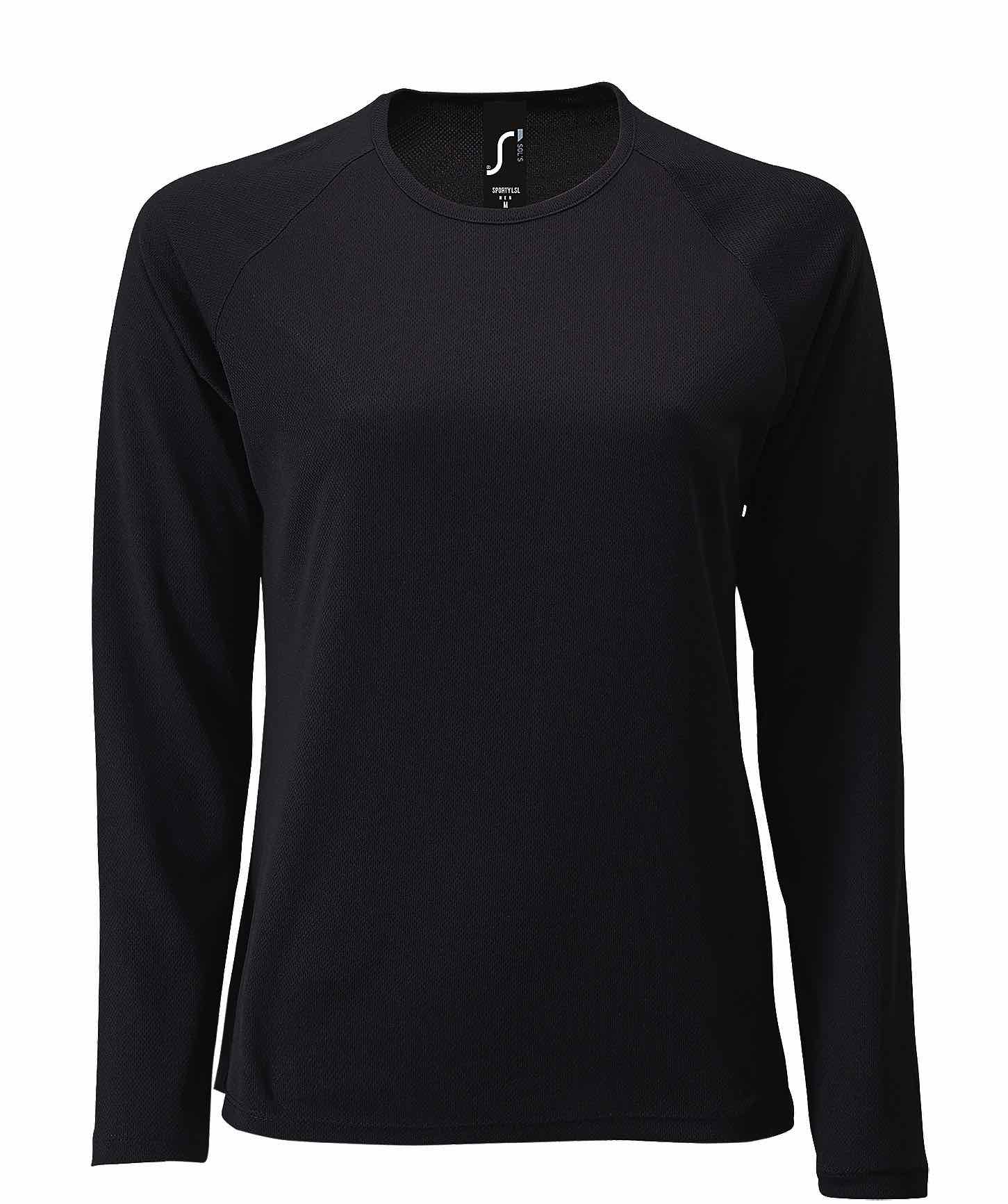 T-shirt Traspirante Donna Manica Lunga