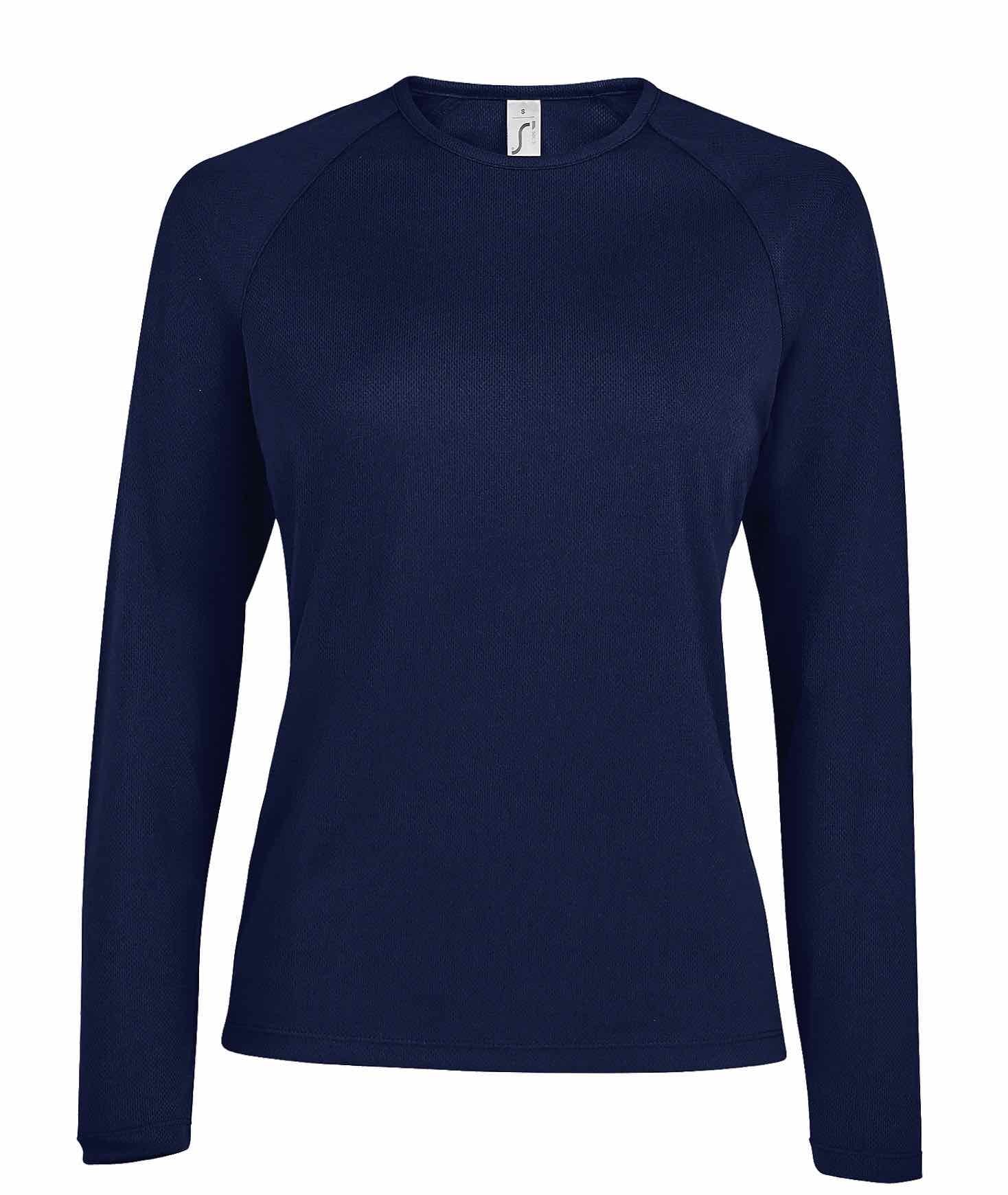T-shirt Traspirante Donna Manica Lunga