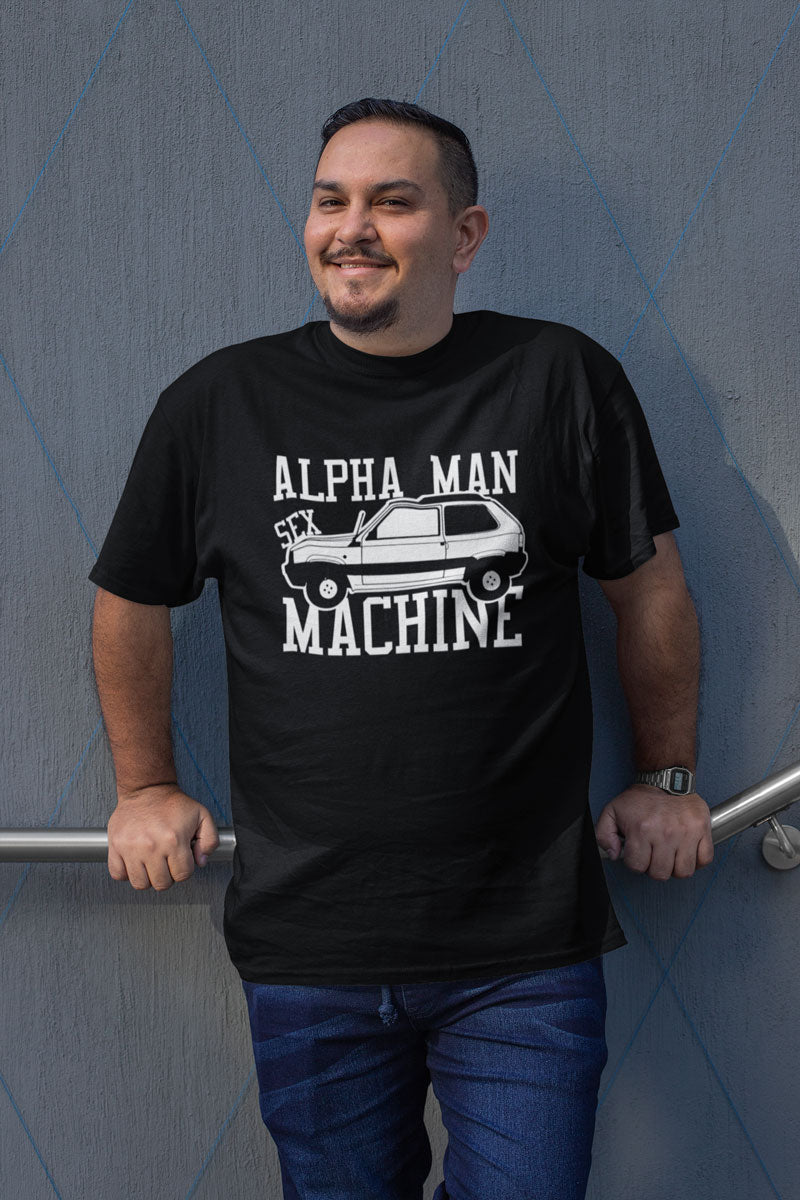 T-shirt Panda Maglietta Pandino Maglia Sexy Alpha Man - Sex Machine!