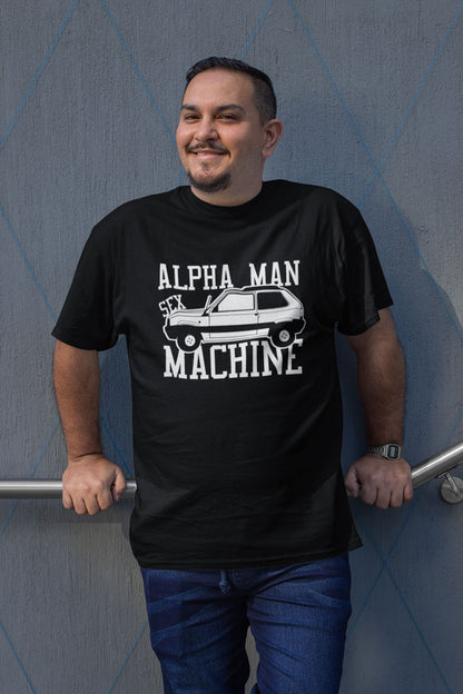 T-shirt Panda Maglietta Pandino Maglia Sexy Alpha Man - Sex Machine!
