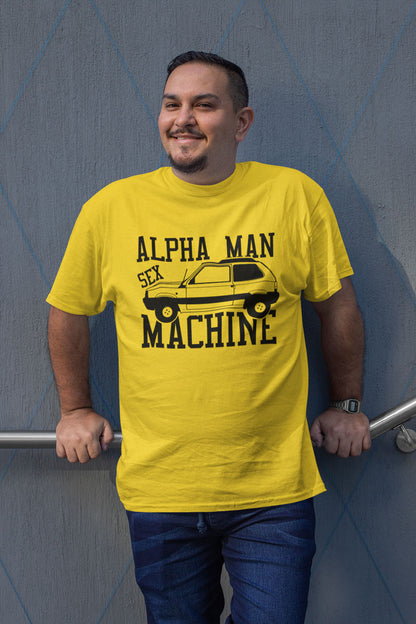 T-shirt Panda Maglietta Pandino Maglia Sexy Alpha Man - Sex Machine!