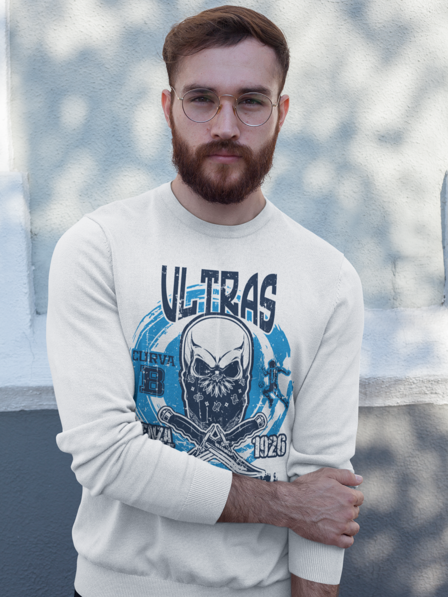 Felpa Girocollo Napoli Ultras Azzurri Partenopei