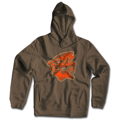 Felpa Cappuccio Pesca Catch & Release