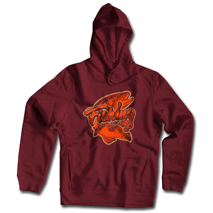 Felpa Cappuccio Pesca Catch & Release