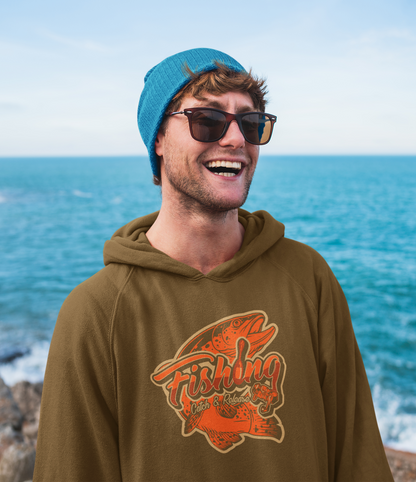Felpa Cappuccio Pesca Catch & Release