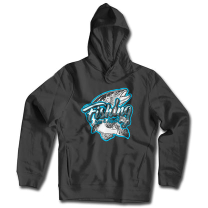 Felpa Cappuccio Pesca Catch & Release