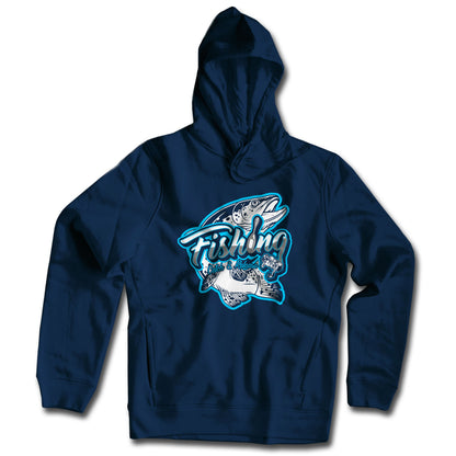 Felpa Cappuccio Pesca Catch & Release